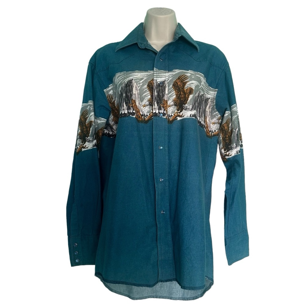 Vintage Wrangler Button Down - image 2